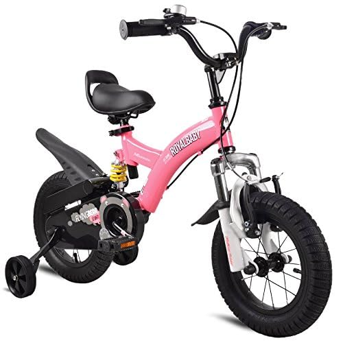 ROYALBABY Kids Bicycle for Girls – Stylish and Safe Ride- Damage Box