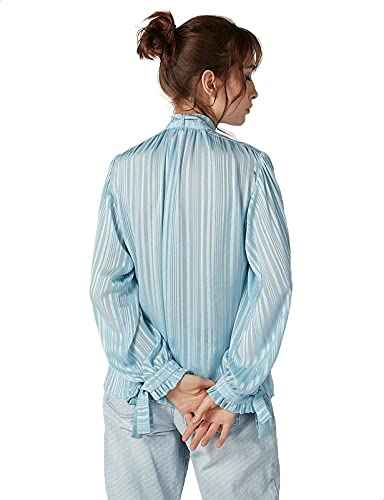 Elle Neck Tie Long Sleeves Blouse for Women - Safqqa Egypt