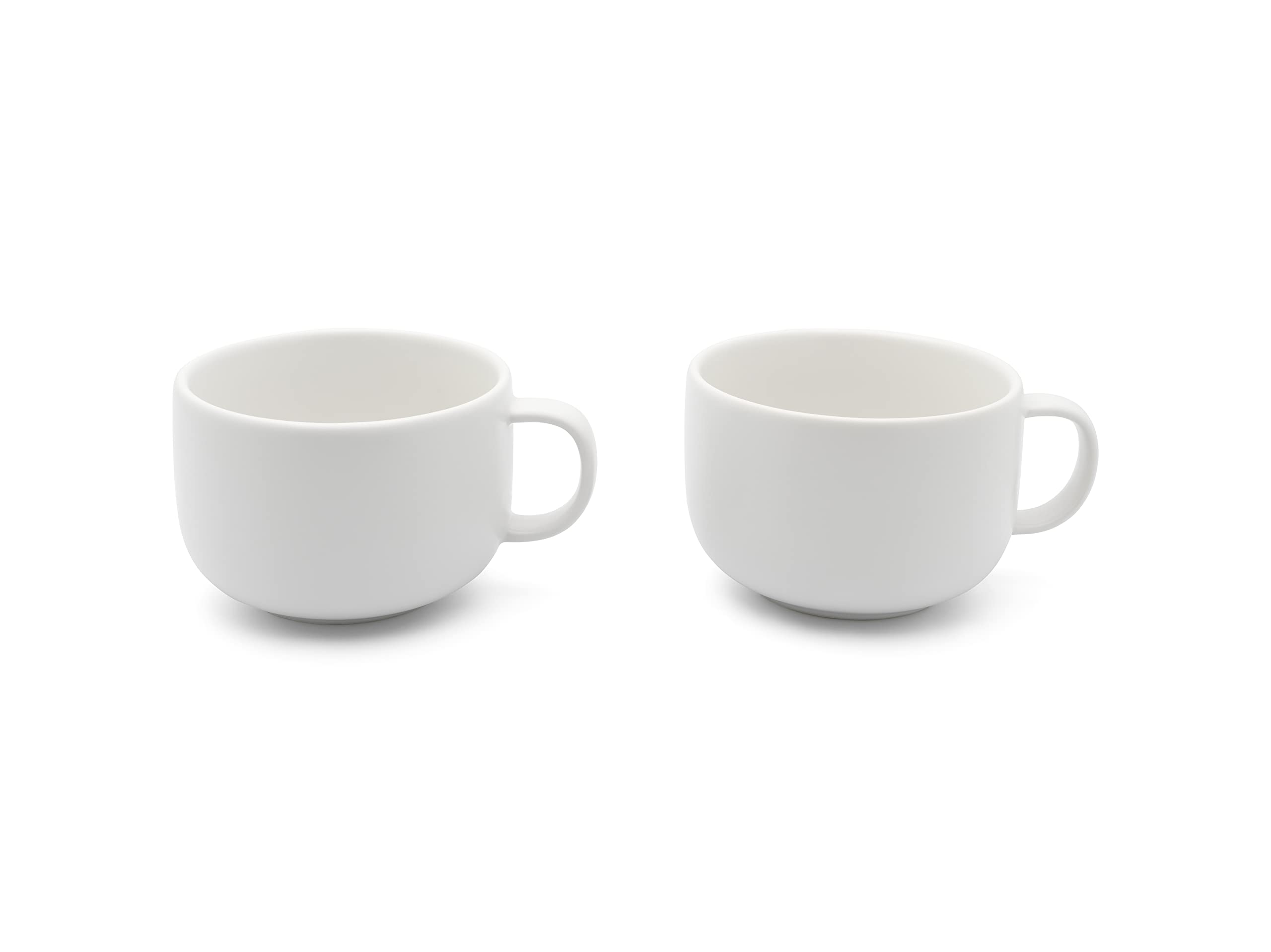 Bredemeijer Tea Cup, 250 ml, White, Set of 2