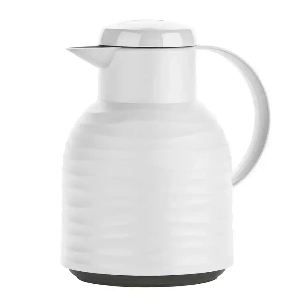 Emsa Samba Wave N40115 Insulated Jug – 1.0 L, Quick-Press, Leak-Proof