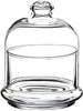 Turkish Clear Glass Date and Candy Dish with Lid – 12cm - Safqqa