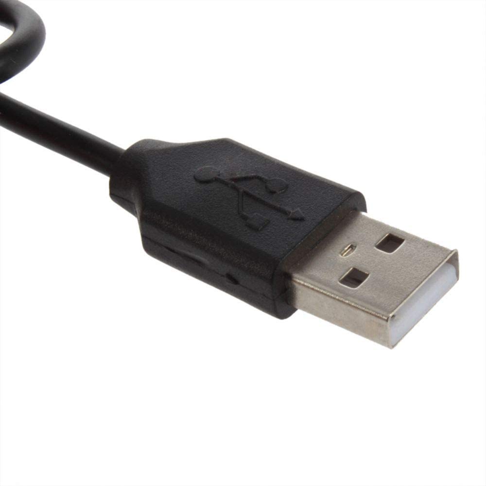 موزع USB بـ 7 منافذ 2.0 مع مفاتيح تشغيل وإضاءة LED – أسود متوافق مع الكمبيوتر واللابتوب.