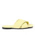 womens Wide Cross Strap Slippers Flip-Flop - Safqqa Egypt