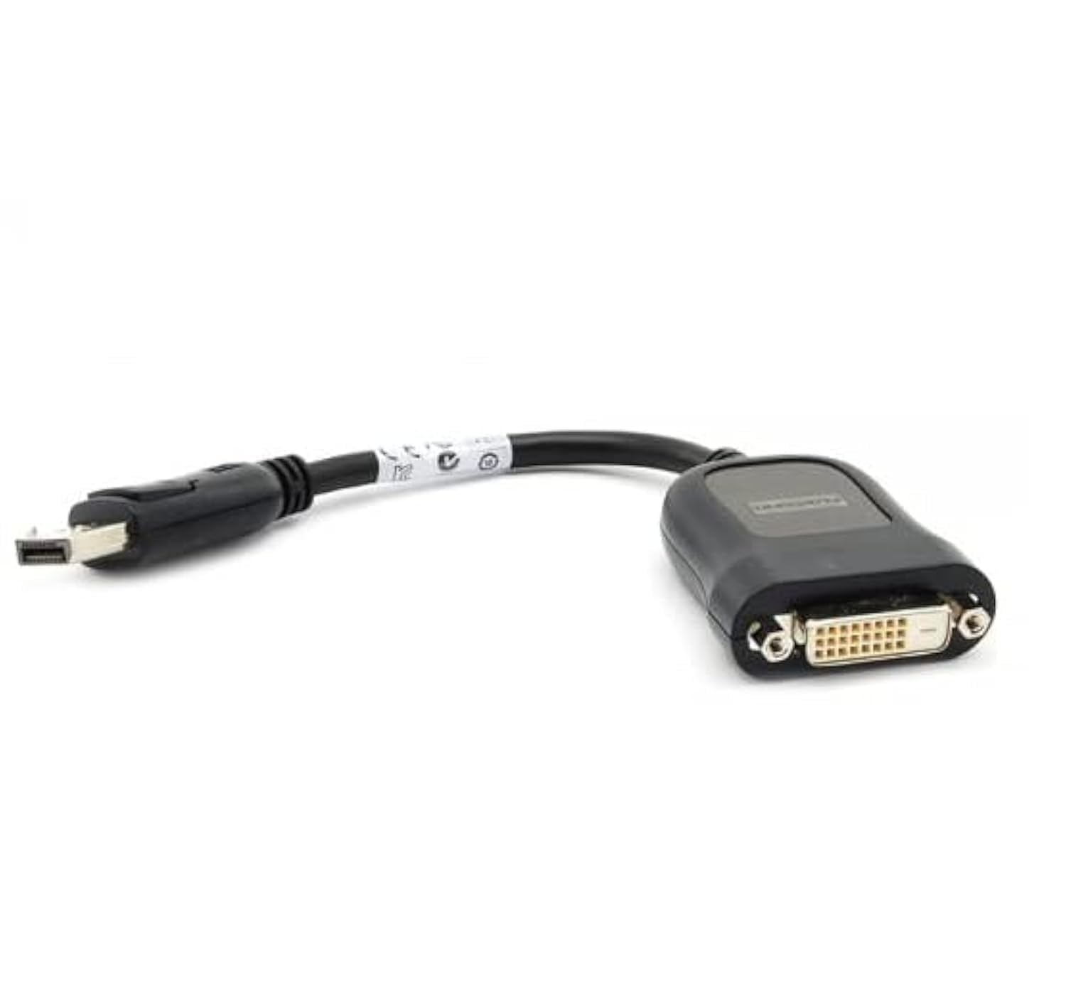 كابل محول فوكسكون KX 2905 من منفذ عرض ذكر إلى DVI أنثى، 20 سنتيمتر - أسود، DisplayPort
