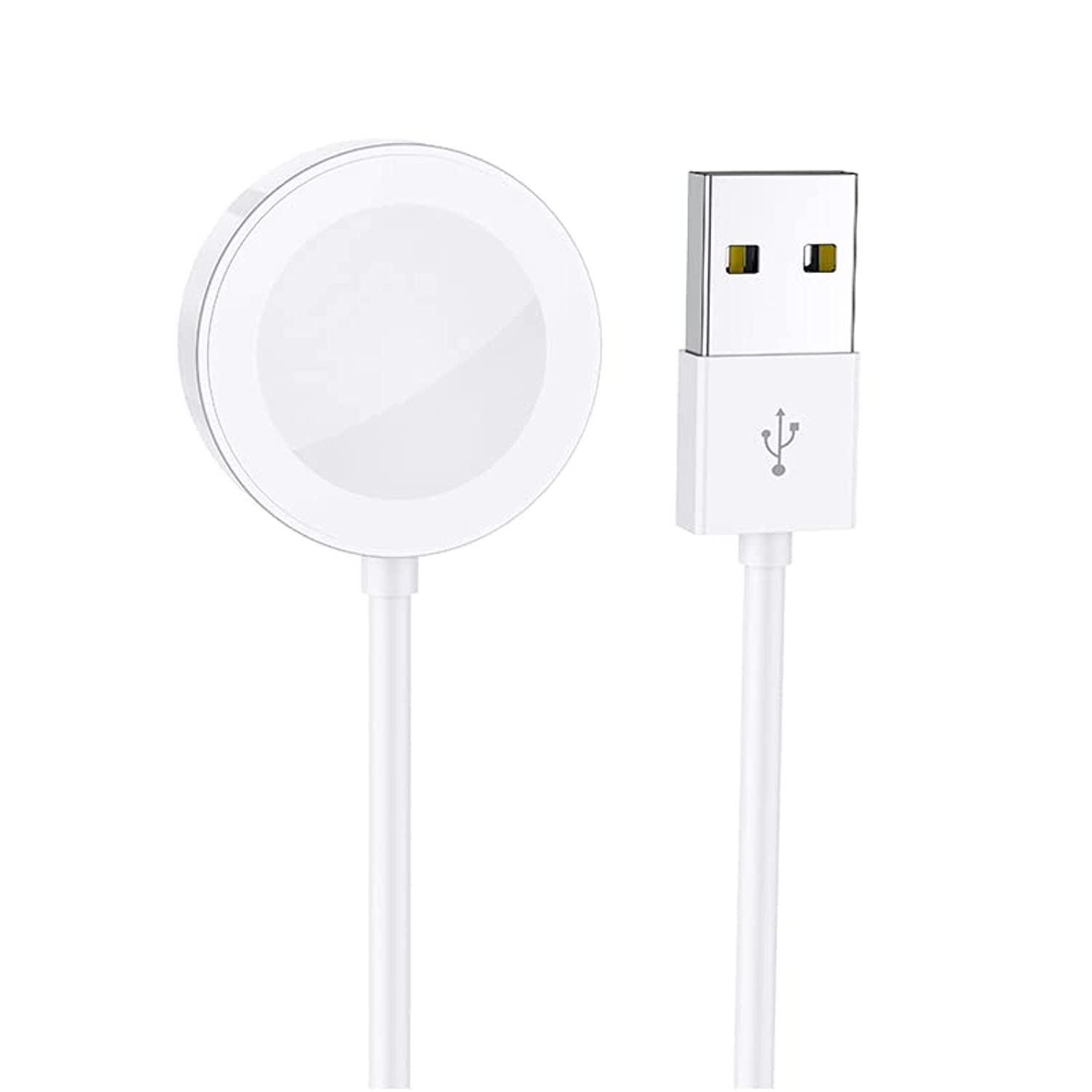 Borofone BQ13 wireless charger for iWatch - white, USB