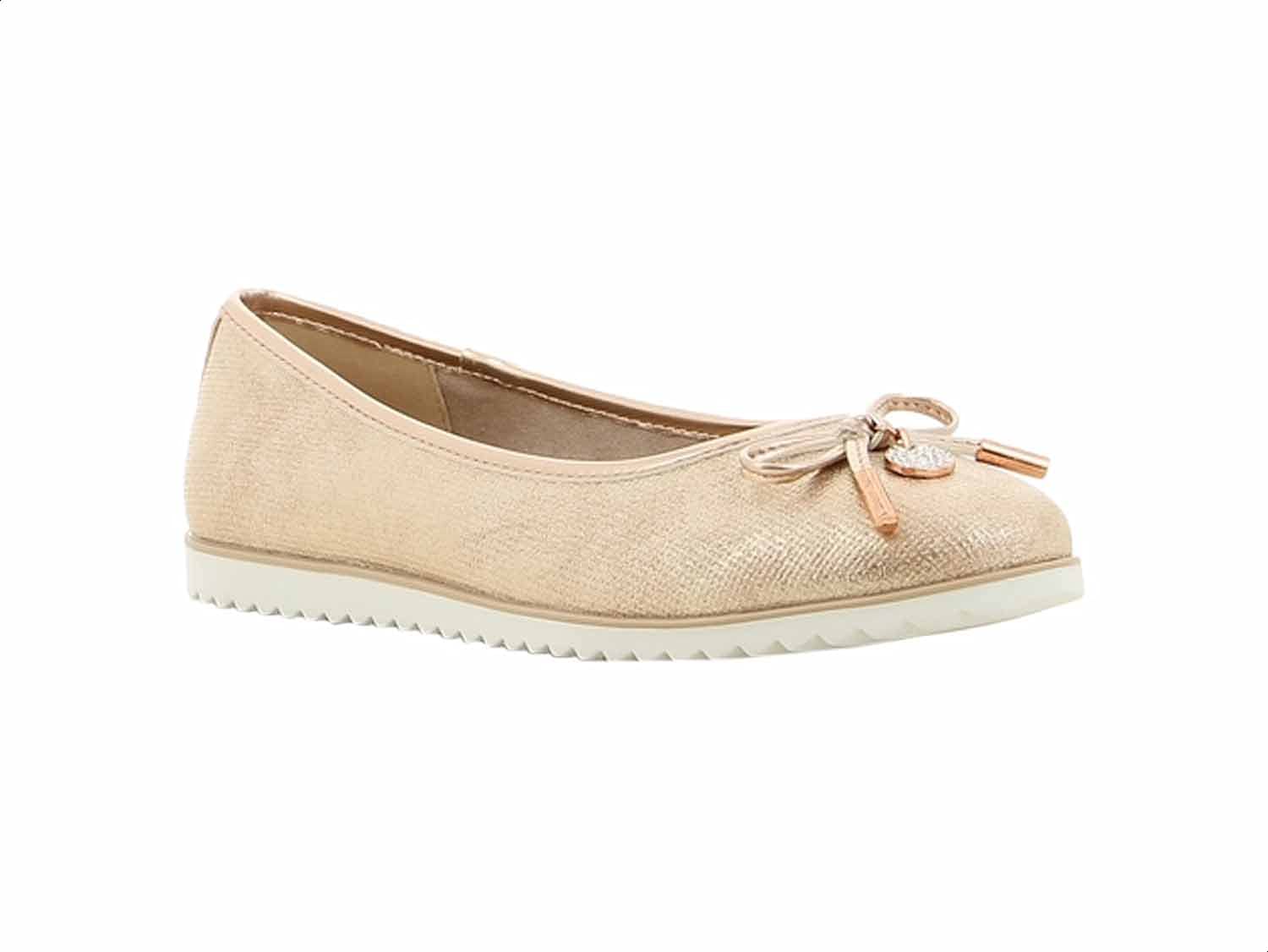 Sprox Front Ribbon Detail Ballerina Shoes for Women