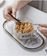 Transparent Glass Mug – “Good Morning” Design for Coffee & Tea