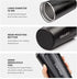 Spaceshoop 500ml Stainless Steel Thermal Coffee Mug – Double Wall Travel Thermos (Multi Color)