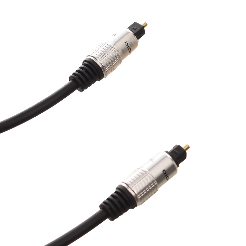 Point Cable audio digital fiber optical toslink - black