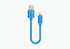Cygnett 0.10 m USB to Lightning Cable for Smartphone - Blue