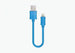 Cygnett 0.10 m USB to Lightning Cable for Smartphone - Blue - Safqqa