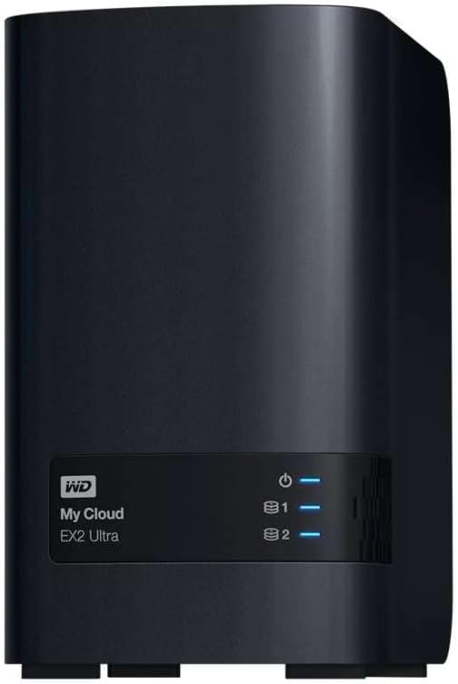 WD My Cloud EX2 Ultra - Black, Diskless 8TB