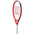 مضرب التنس من ويلسون لعشاق الأداء القوي والتحكم والدقة في اللعب. مستوحى من أسطورة التنس روجر فيدرر، ويتميز بهيكل خفيف الوزن ومتين يمنحك سهولة في الحركة وثباتًا رائعًا أثناء الضربات