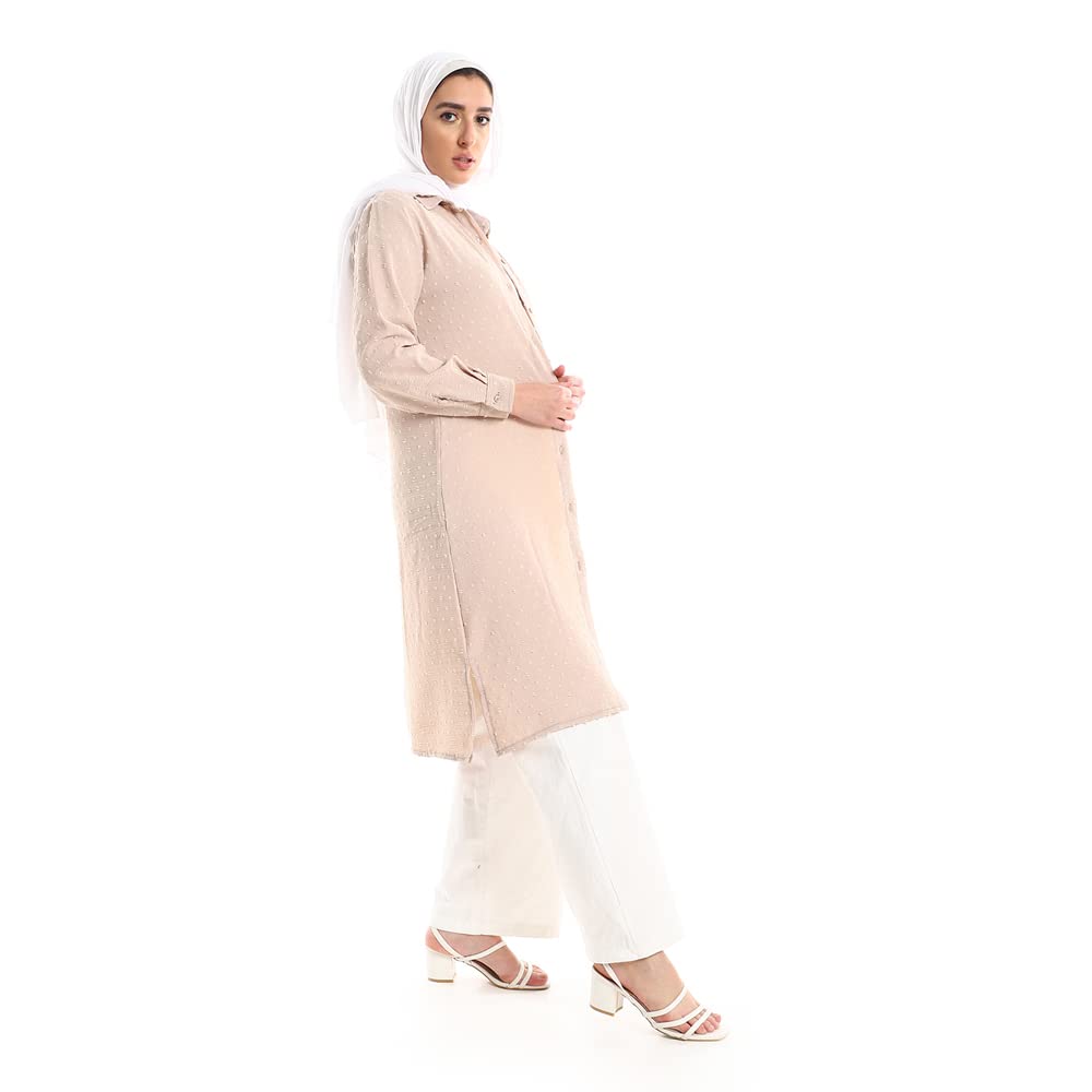 Jamila Women Self Stitches Tunic with Sided Slits