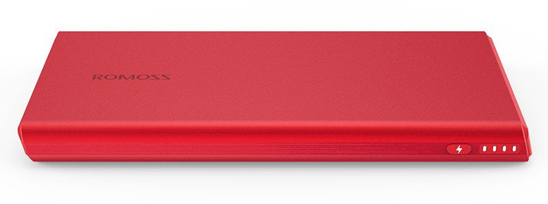 شاحن ROMOSS المحمول باللون الأحمر NB10-301-01 هو جهاز موثوق وعالي السعة مصمم للحفاظ على طاقة أجهزتك أثناء التنقل. يتميز بتصميم أحمر متين ويوفر شحنًا سريعًا وفعالًا للهواتف الذكية 