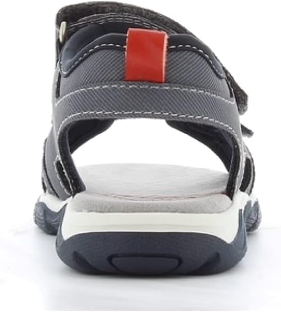 SPROX boys Letter Print Velcro Strap Open Toe Sandal for Boys Flat Sandal