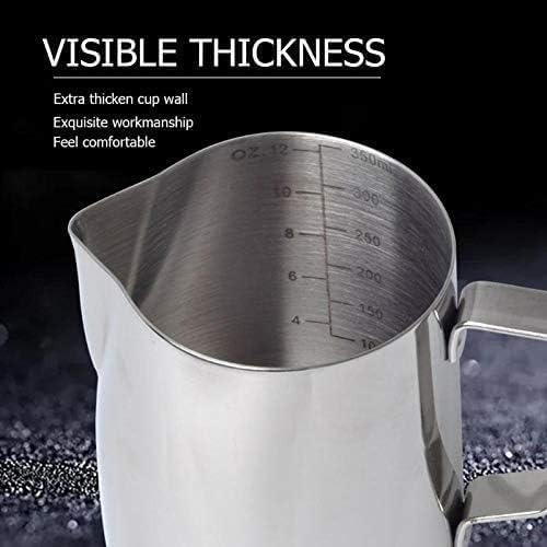 Stainless Steel Milk Frothing Pitcher – The Perfect Barista Tool for Latte & Cappuccino