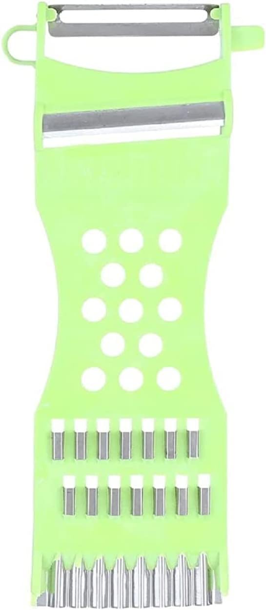 Plastic potato peeler