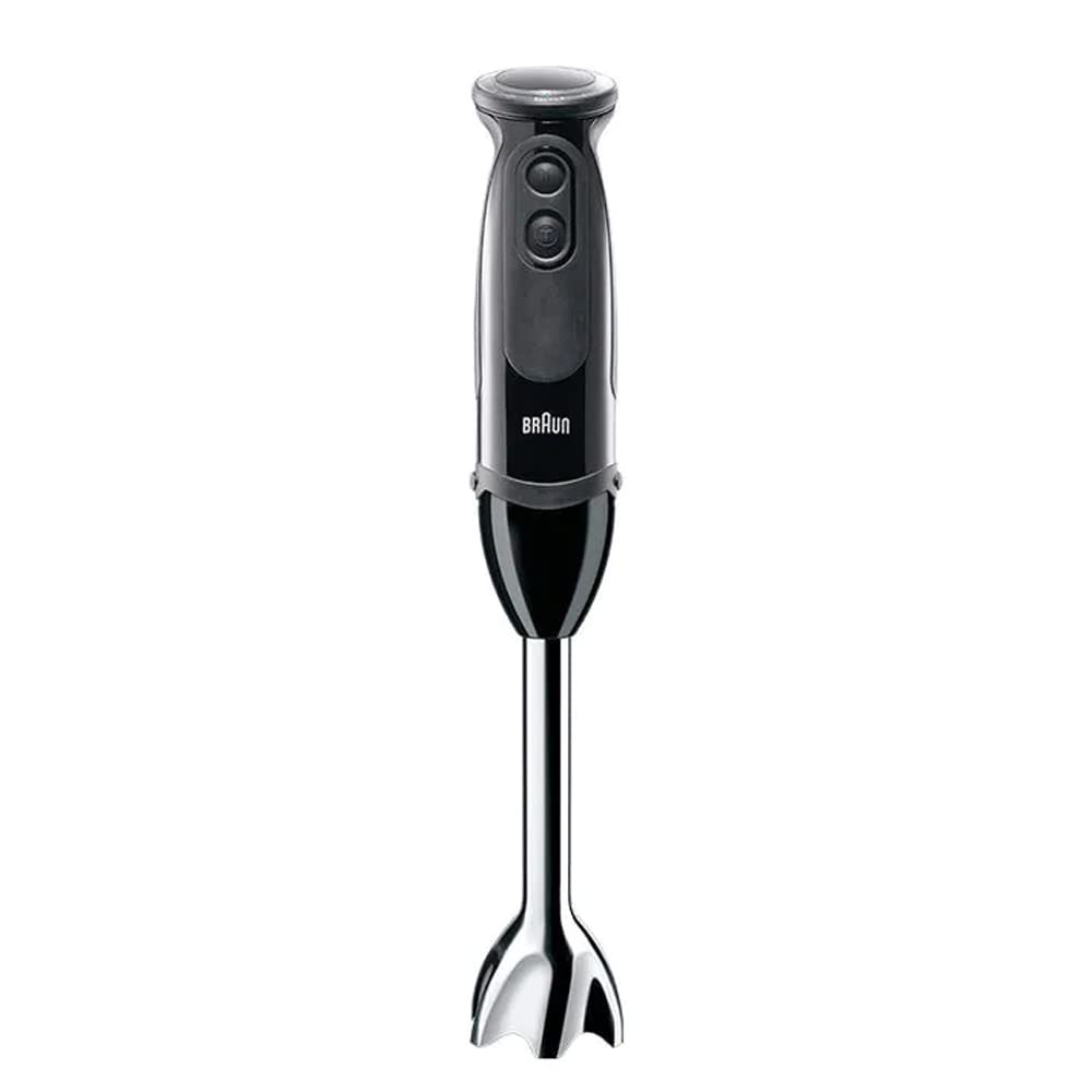 Braun MultiQuick 5 Vario Hand Blender 1000W with 500ml Chopper, Whisk, Beaker, Spray Control & PowerBell Plus – 21-Speed MQ5235 (Minor Scratches, Damage Box)