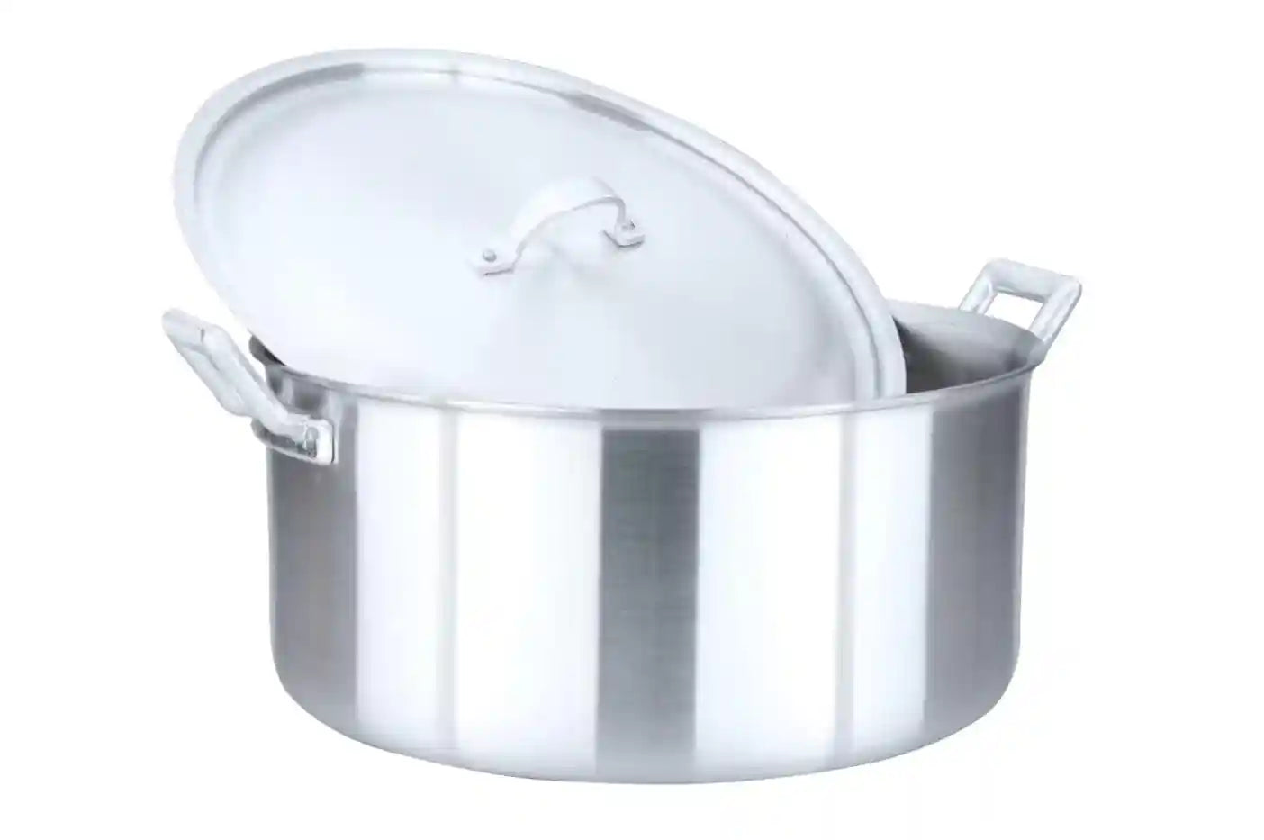 El amal elite pure aluminum hotel stockpot set 30/32 / 34/36 /28/40- Damage Box - Have Scratches - Safqqa Egypt