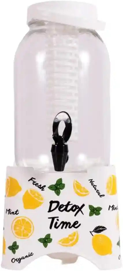 موزع المشروبات من هيرفين بسعة ٥ لترات مع حامل مثالي لتقديم المشروبات الطازجة في المنزل، الحفلات، أو التجمعات الخارجية