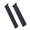 Generic Silicone Two Faced Magnetic Clasp Adjustable Watch Strap With Modern Design For Unisex Compatible With Smart Watches 38/40/41 MM