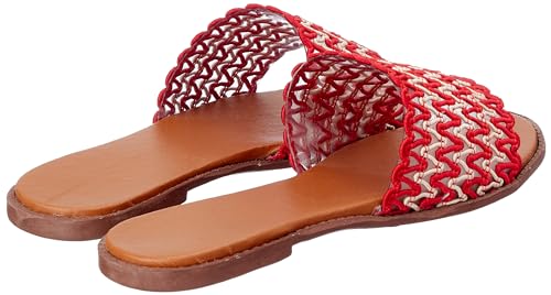 sway 1 c.m slippers,cotton lace fabric strap - Safqqa Egypt