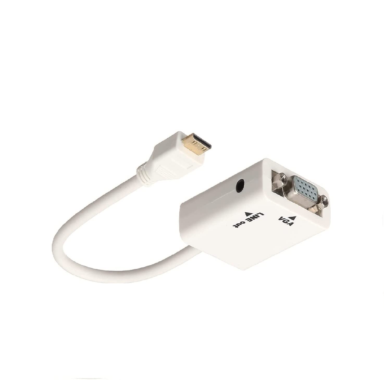 محول Keendex kx1732 من HDMI إلى VGA - أبيض