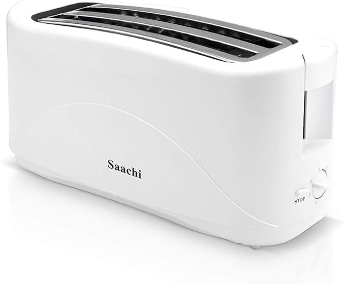 Saachi 4 Slice Toaster White NL-TO-4565
