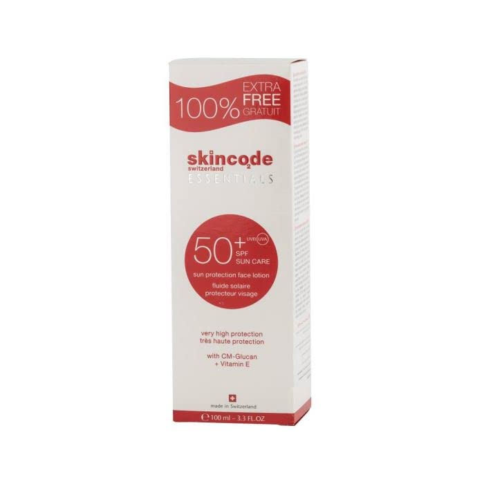 لوشن واقي للشمس للوجه – سكينكود اسنشيالز  SPF 50+ 