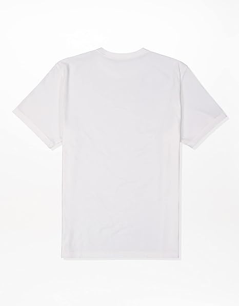 American Eagle Men T-Shirt White Casual Short Sleeve