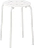 SKY-TOUCH Marius Stackable Stool – Durable Plastic & Steel