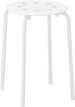 SKY-TOUCH Marius Stackable Stool – Durable Plastic & Steel