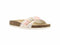 Sprox Floral-Pattern Buckle-Strap Slide Slippers For Women