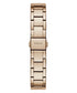 Guess Women’s Watch with Rose Gold Tone Case, White Dial – Quartz