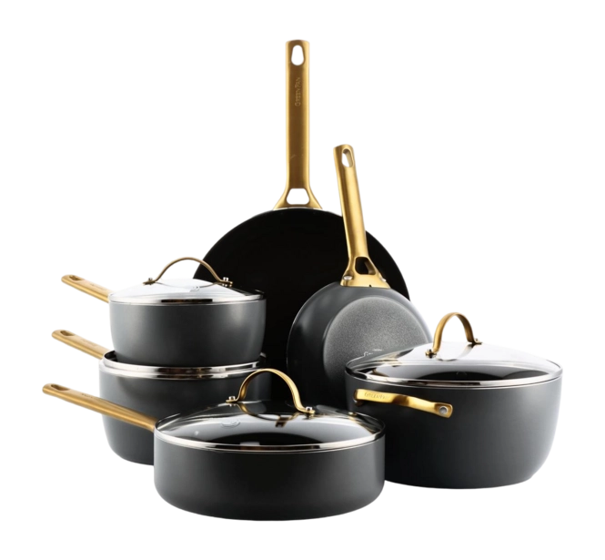GreenPan Set GreenPan Padova Reserve With Ceramic Non-stick Coating (10-delig) - Safqqa Egypt