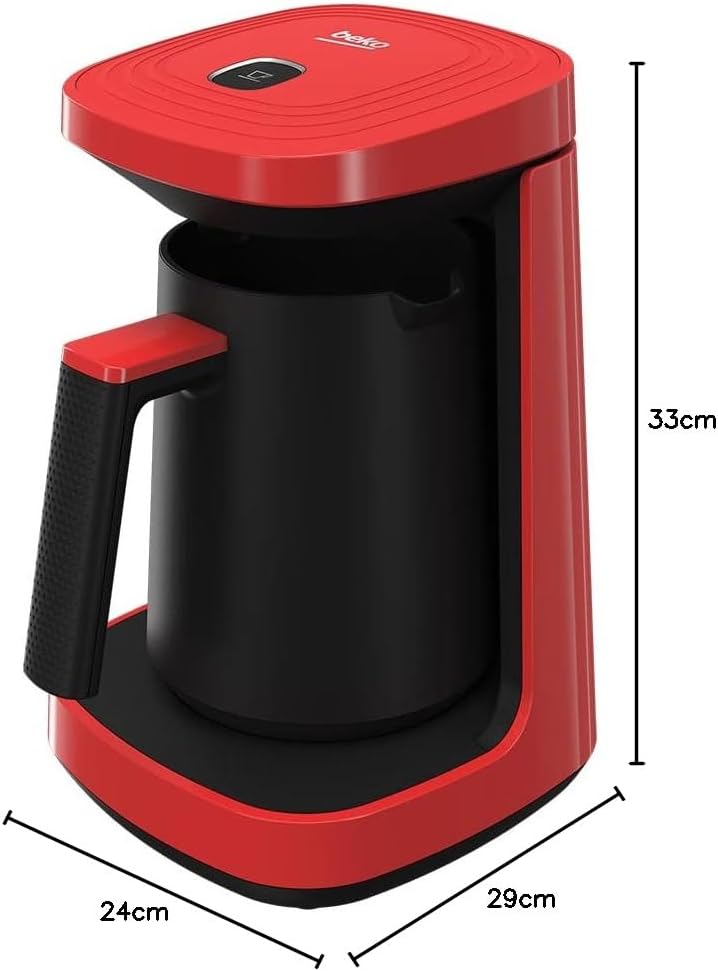 Beko Single Red Coffee Maker TKM2940K