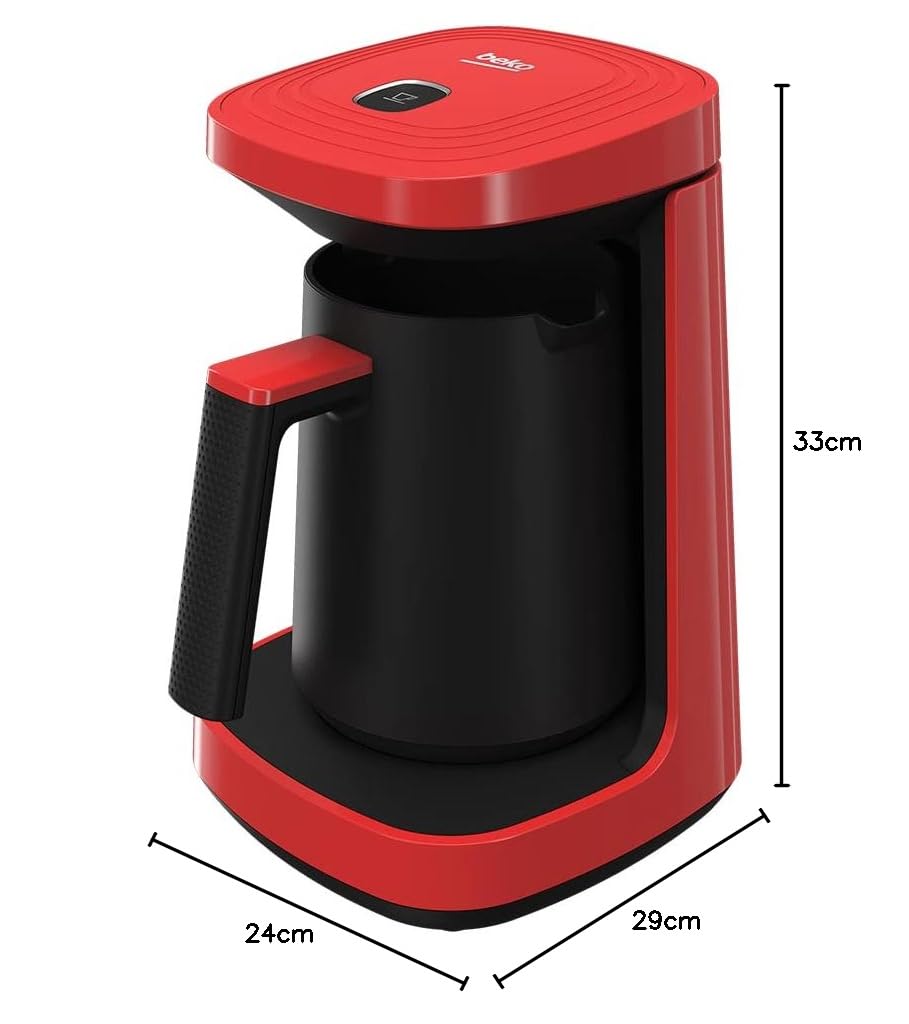 Beko Single Red Coffee Maker TKM2940K