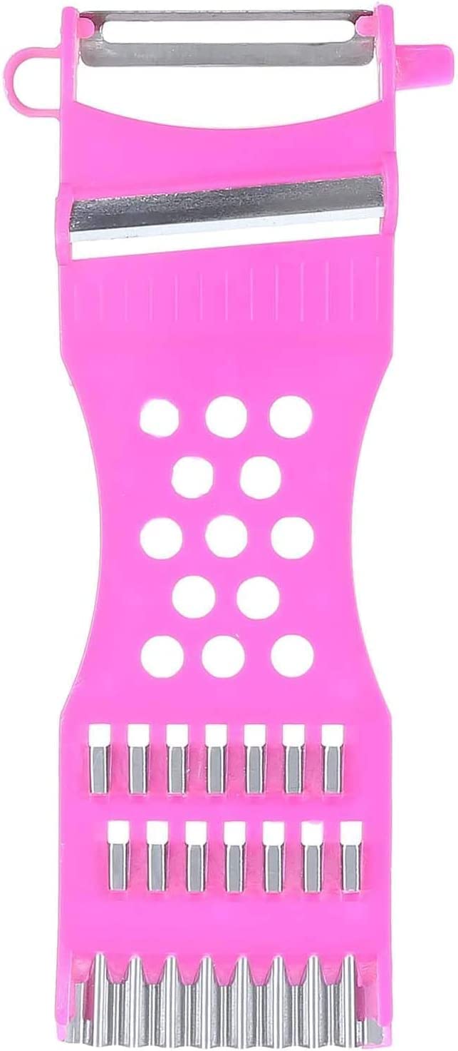Plastic potato peeler