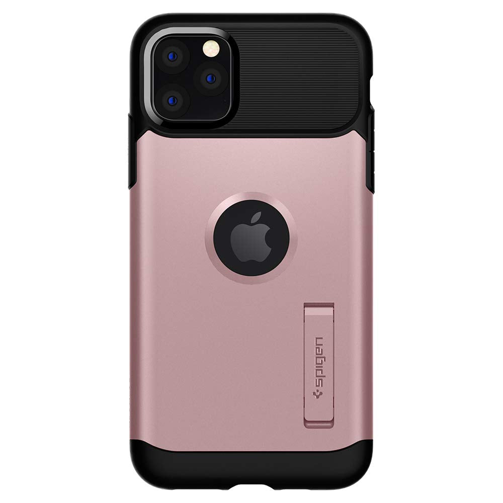 Spigen 077cs27101 slim armor back cover for iphone 11 pro mobile phone - rose gold