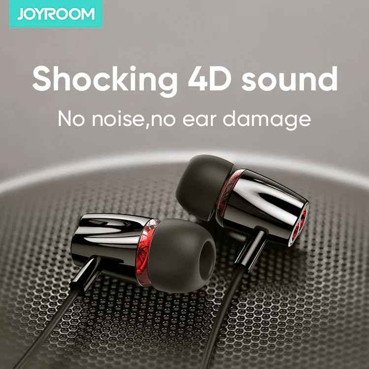 JR-EL114 In-ear Wired Earphone-Black
