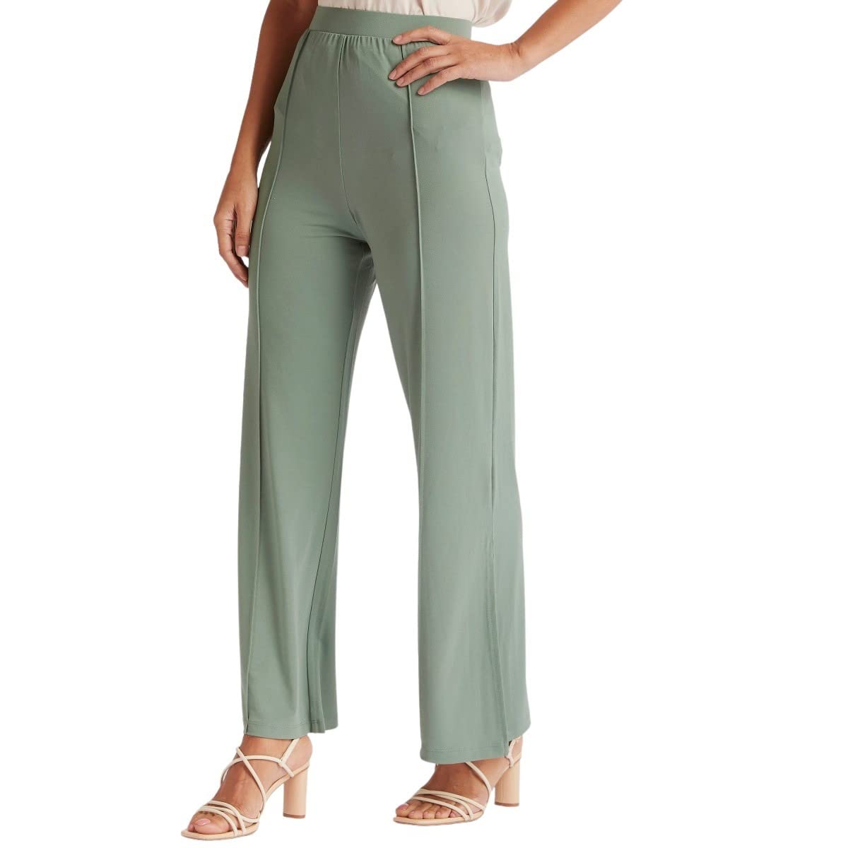 Splash Pants  For Womens Green Relaxed and comfortable fit