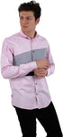 White Rabbit Collar Neck Long Sleeve Shirt for Men