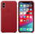 Apple  Leather Back Cover For iPhone XS Max - Red