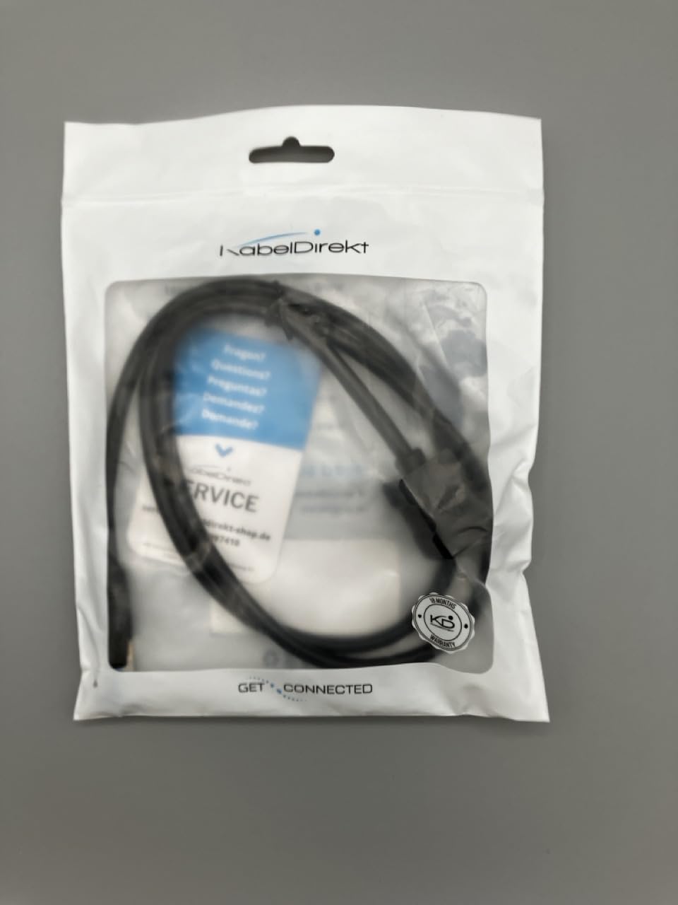 KabelDirekt – 1m – LAN & Ethernet extension cable (RJ45 female coupler/male connector, extends network cables with full data transfer speed – CAT 7, 10Gbit/s, SF/FTP shielding, black)