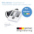 Beurer BM28 Upper Arm Blood Pressure Monitor with Patented Resting Indicator for Accuracy, Cuff Position Assistance and Colour-Coded Risk Indicator - with adapter