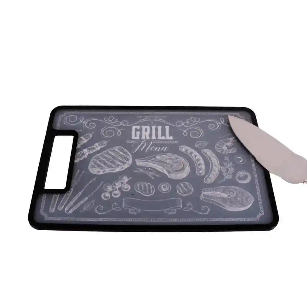 مجموعة 3 قطع من لوحات التقطيع المزخرفة من هيرفين، 19.5 × 29.3 سم، بمقابض – Safqqa Egypt