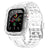 ACOCOBUY Compatible with Apple Watch Band 45mm 44mm 42mm, Replacement Bands for Smartwatch Apple Watch Band for iWatch Series SE/8/7/6/5/4/3/2/1- Clear