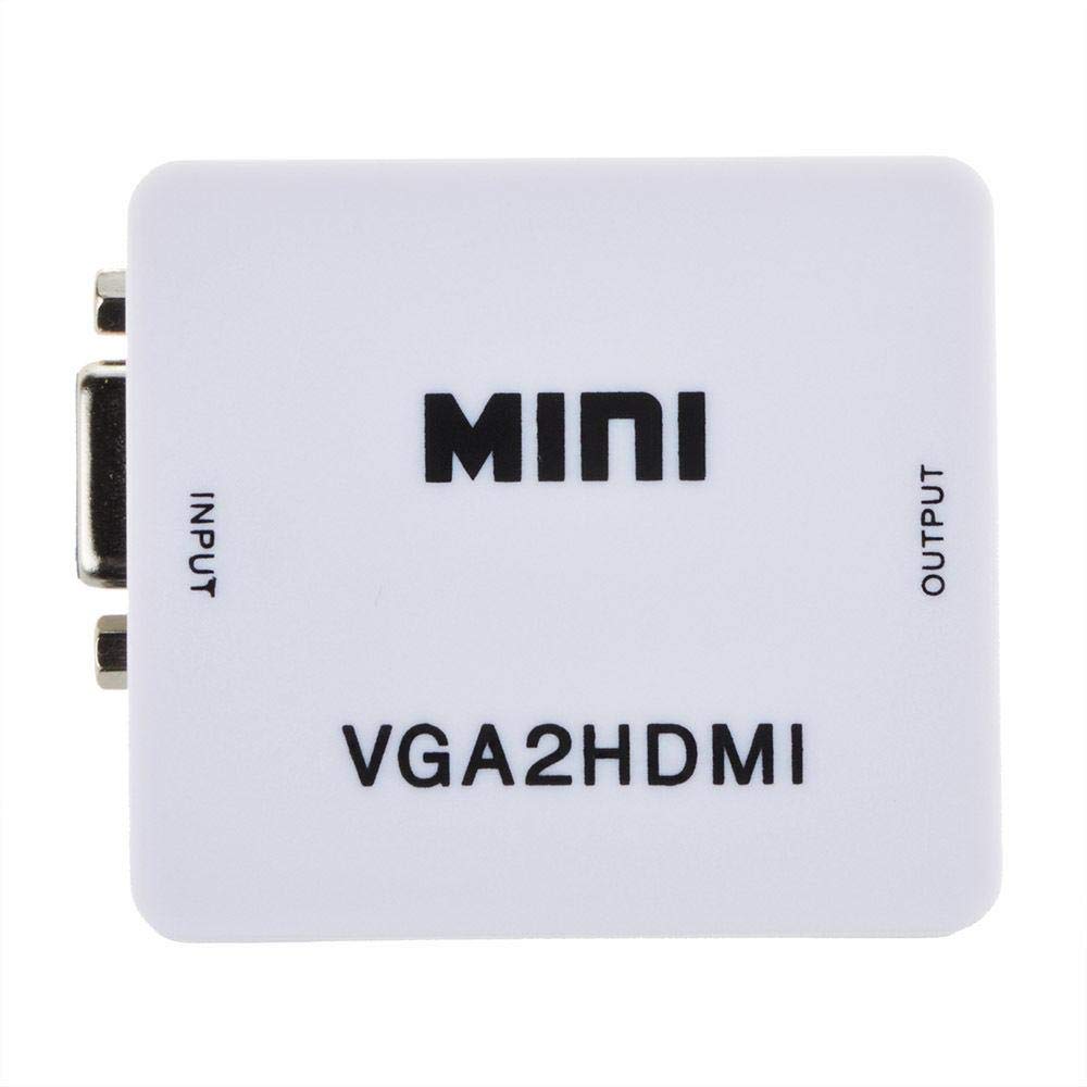 محول VGA إلى HDMI مع صوت – يدعم فيديو Full HD 1080P