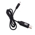 محول USB عام للشحن من 5 إلى 12 فولت مناسب لباور بنك و للهواتف